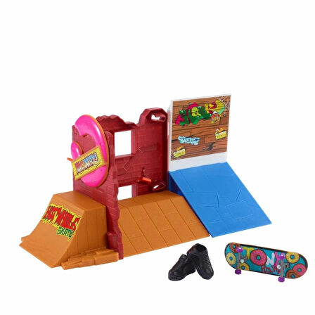 CEYLAN ADAM  HGT91 Hot Wheels Skate Parmak Kaykay Macerasına Başlangıç Setleri