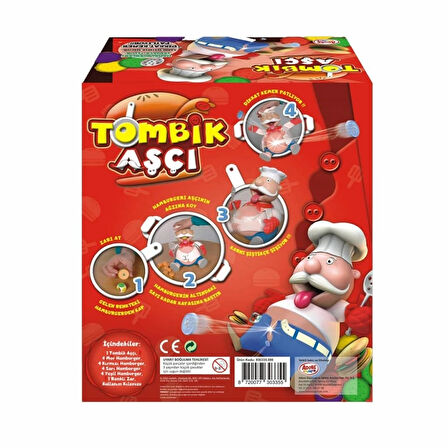 CEYLAN ADAM  930335 Tomy Tombik Aşçı 6-99 yaş