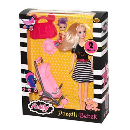 CEYLAN ADAM Nessiworld 02426 Anlily Pusetli Bebek -Oydaş Oyuncak