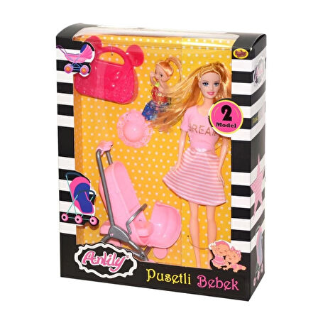 CEYLAN ADAM Nessiworld 02426 Anlily Pusetli Bebek -Oydaş Oyuncak