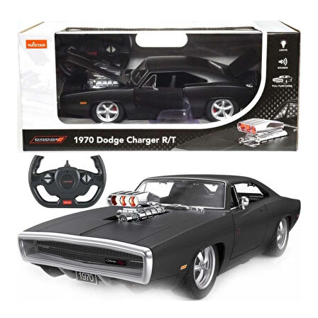 CEYLAN ADAM  99010 1970 Dodge Charger R/T Sesli ve Işıklı Uzaktan Kumandalı Araba -Sunman