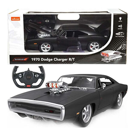 CEYLAN ADAM  99010 1970 Dodge Charger R/T Sesli ve Işıklı Uzaktan Kumandalı Araba -Sunman