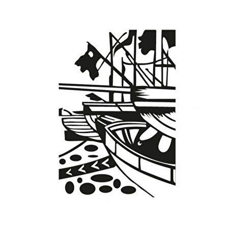 CEYLAN ADAM  5004 Linol Baskı Seti -Kumtoys