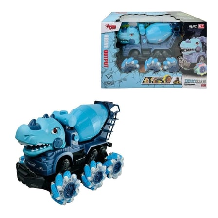 CEYLAN ADAM  YJ-078-3 1:14 Uzaktan Kumandalı Full Fonksiyon 2.4G Dinozor Beton Mikseri -Vardem