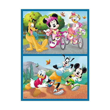 CEYLAN ADAM  PUZZLE-93344 2IN1 Disney Puzzle -Trefl