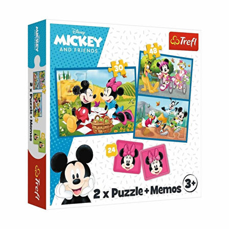 CEYLAN ADAM  PUZZLE-93344 2IN1 Disney Puzzle
