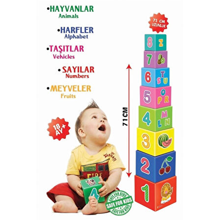 CEYLAN ADAM Nessiworld 2137 EĞİTİCİ DENGE KULE OYUNU