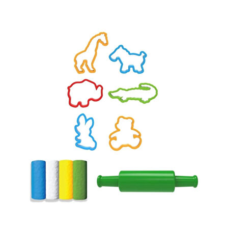 CEYLAN ADAM Nessiworld 03697 Art Craft Eğlenceli Hayvanlar Hamur Set 200 gr