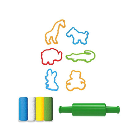 CEYLAN ADAM Nessiworld 03697 Art Craft Eğlenceli Hayvanlar Hamur Set 200 gr