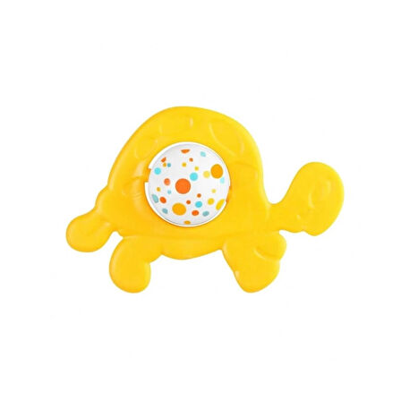 CEYLAN ADAM Nessiworld   30862 Let's be Child - Sevimli Kaplumbağa Diş Kaşıyıcı Çıngırak