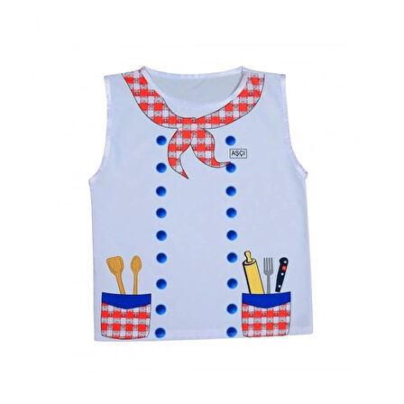 CEYLAN ADAM Nessiworld AND-5118 AŞÇI KOSTÜMÜ