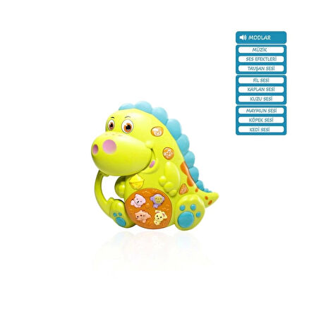 CEYLAN ADAM  JLG-855-76A IŞIKLI VE MÜZİKLİ DİNAZOR BEBEK