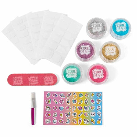 CEYLAN ADAM   26329 Cool Maker Go Glam Işıltılı Tırnaklar