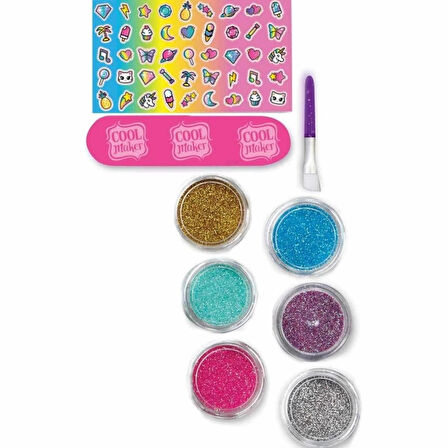 CEYLAN ADAM   26329 Cool Maker Go Glam Işıltılı Tırnaklar