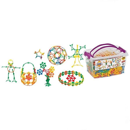 CEYLAN ADAM   Dede Kelebek Puzzle Box Eğitici Şekiller 480 Parça