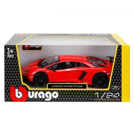 Mey İthalat  Bburago 1:24 Lamborghini Aventador SV Coupe Model Araba