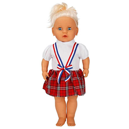 CEYLAN ADAM   Sunman Lila Sesli Saçlı Et Bebek