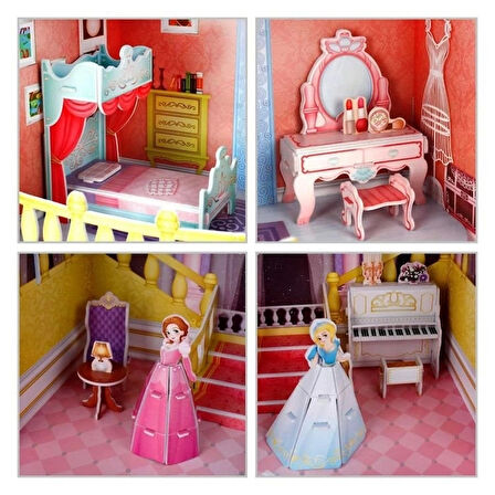 CEYLAN ADAM   CubicFun Peri Masalı Şatosu 3D Puzzle