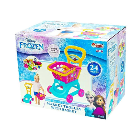 CEYLAN ADAM   Dede Frozen Sepetli Market Arabası