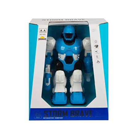 CEYLAN ADAM   Storm Brave Sesli ve Işıklı Robot 25 cm