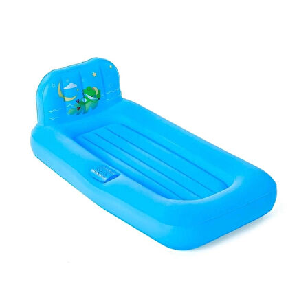 CEYLAN ADAM   Bestway Fisher Price Mavi Çocuk Yatağı