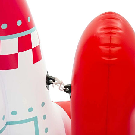 CEYLAN ADAM   Bestway Şişme Zıplama Top Havuzu 155 x 142 x 145 cm