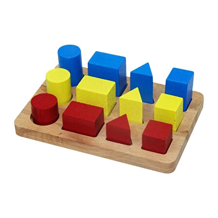 CEYLAN ADAM   Kutulu Ahşap  Geometrik Büyükten Küçüğe