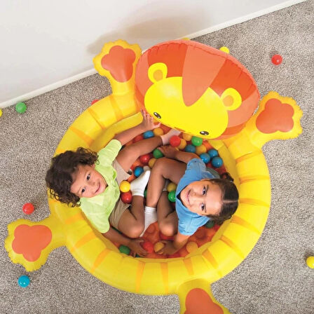 CEYLAN ADAM   Bestway Şişme Tabanlı Arslan Figürlü Havuz 52261