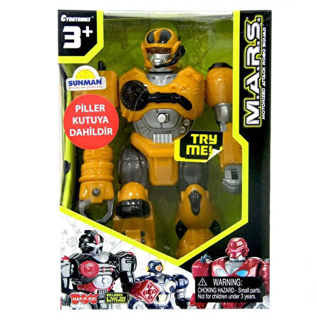 CEYLAN ADAM   M.A.R.S. Işıklı Yürüyen Robot