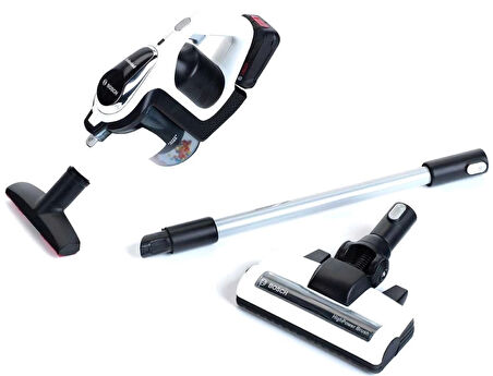 CEYLAN ADAM   Bosch Oyuncak Sesli Işıklı Beyaz Elektrik Süpürgesi