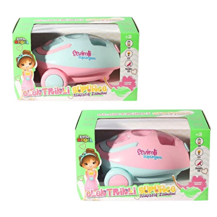 CEYLAN ADAM   Sevimli Süpürgem Pilli Elektrik Süpürgesi