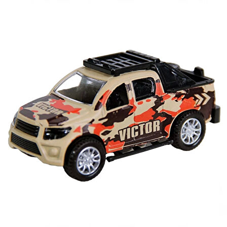 CEYLAN ADAM   Metal Çek Bırak Safari Jeep K137A42