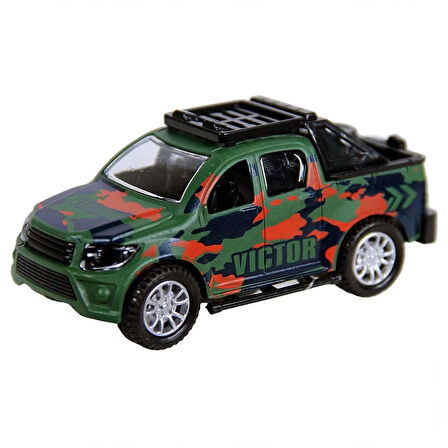 CEYLAN ADAM   Metal Çek Bırak Safari Jeep K137A42