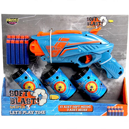 CEYLAN ADAM   Sniper 3 Soft Blast Dart Atan Oyuncak