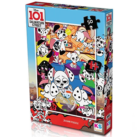 CEYLAN ADAM   KS 101 Dalmatian 50 Parça Puzzle