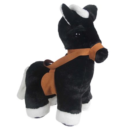 Mey İthalat® Uyku Arkadaşı Peluş Eşek Siyah 45 cm