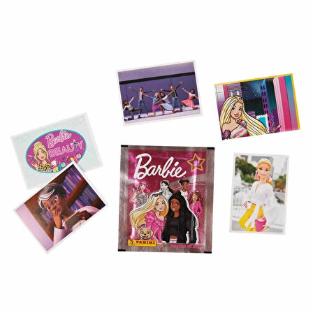 CEYLAN ADAM   Panini Barbie Çıkartma Paketi