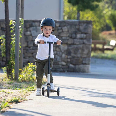 CEYLAN ADAM   Smoby Ahşap 3W Katlanabilir Scooter 7600750908