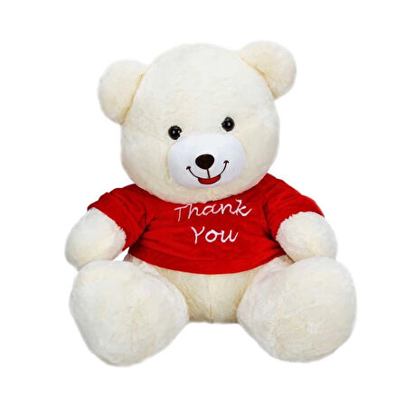 CEYLAN ADAM  T-Shirtlü Oturan Peluş Ayı 60 cm