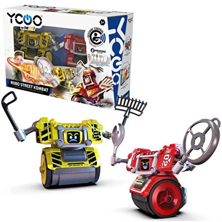 CEYLAN ADAM  Silverlit Ycoo Robo Street Kombat İkili Paket