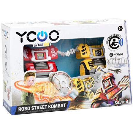 CEYLAN ADAM  Silverlit Ycoo Robo Street Kombat İkili Paket