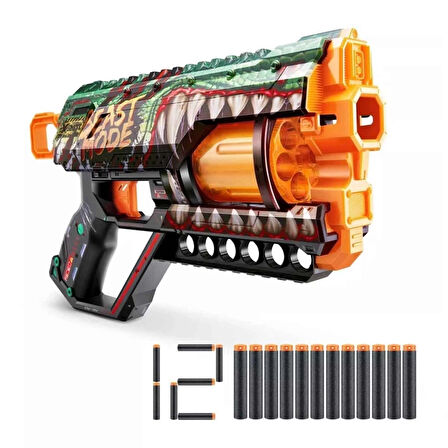 CEYLAN ADAM   X-Shot Skins Griefer Dart Fırlatıcı 12 Dartlı