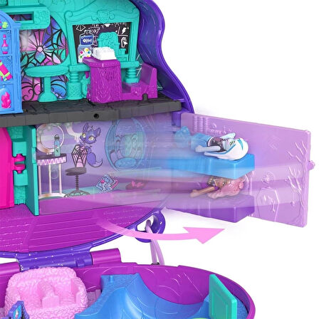 CEYLAN ADAM   HVV58 Polly Pocket - Monster High Temalı Kompakt Oyun Seti