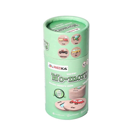 CEYLAN ADAM   RD5644 Redka Wo-mory Ahşap Hafıza Oyunu