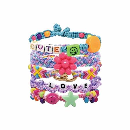 CEYLAN ADAM   3319 Mesajlı Boncuklar Takı Tasarım Seti -Sunman