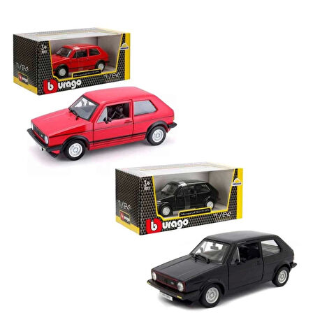 CEYLAN ADAM   Bburago 1:24 Volswagen Golf Mk1 GTI 1979 Model Araba