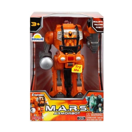 Mey İthalat  40497 M.A.R.S Sesli ve Işıklı Zırhlı Robot