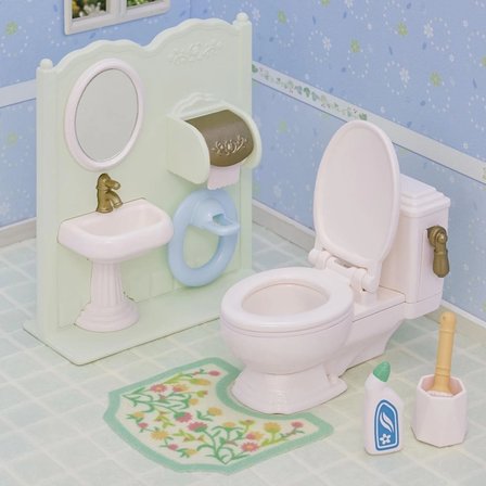 Mey İthalat Sylvanian Families Tuvalet Seti 5740