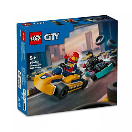 CEYLAN ADAM   LEGO City Go-Kartlar ve Yarış Sürücüleri 60400