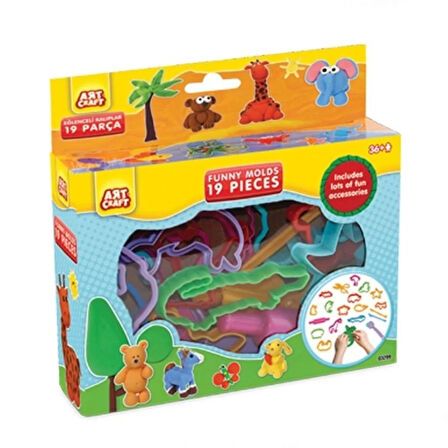 CEYLAN ADAM   DedeArtCraftEğlenceliKalıplar19Parça